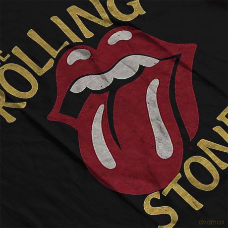 Rolling Stones - The: The Rolling Stones Men's Tee: Vintage Typeface (Small)