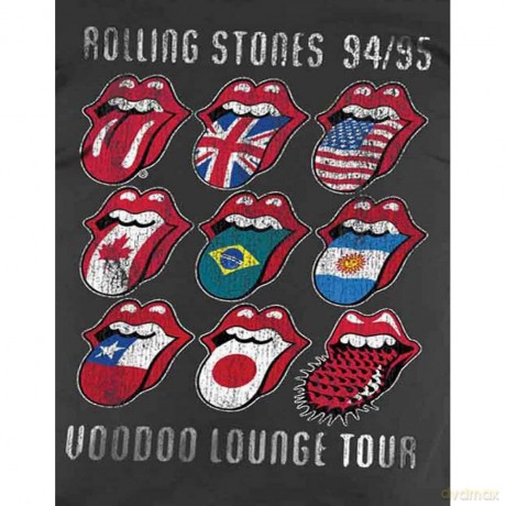Rolling Stones: The Men's Tee: Voodoo Lounge Tongues (Large)