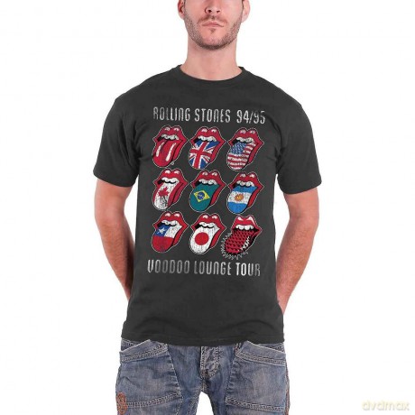 Rolling Stones: The Men's Tee: Voodoo Lounge Tongues (Medium)