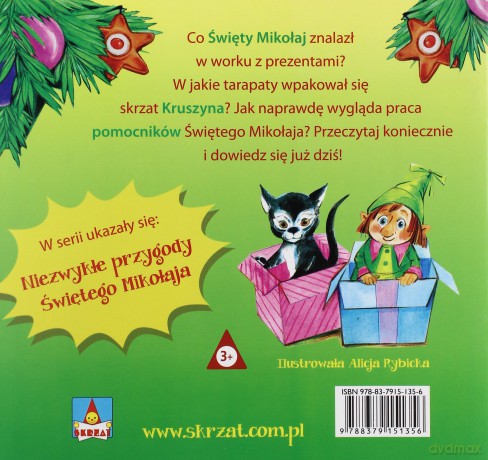 Nowe Przygody Świętego Mikołaja - Barbara Wicher [KSIĄŻKA]
