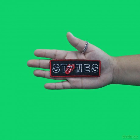 Rolling Stones - The: The Rolling Stones Standard Patch: Border No Filter Licks