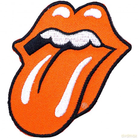 Rolling Stones - The: The Rolling Stones Standard Patch: Classic Tongue Orange (Orange)