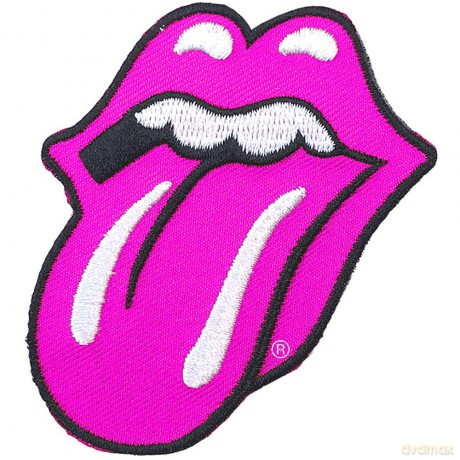 Rolling Stones - The: The Rolling Stones Standard Patch: Classic Tongue Pink (Pink)