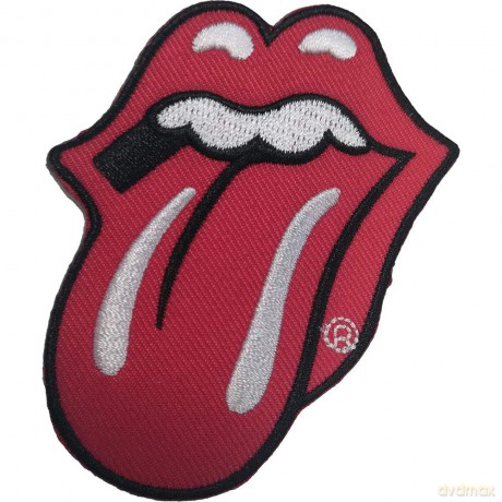 Rolling Stones - The: The Rolling Stones Standard Patch: Classic Tongue Red (Red)