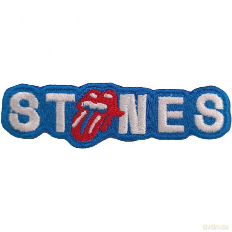 Rolling Stones - The: The Rolling Stones Standard Patch: Cut-Out No Filter Licks