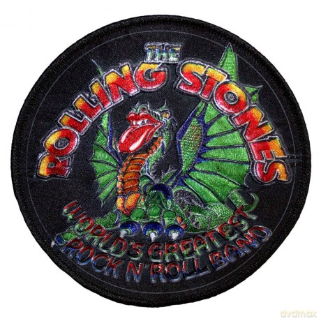Rolling Stones - The: The Rolling Stones Standard Patch: Dragon Circle