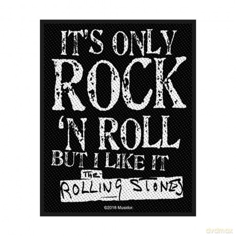 Rolling Stones - The: The Rolling Stones Standard Patch: It's Only Rock N' Roll (Retail Pack)
