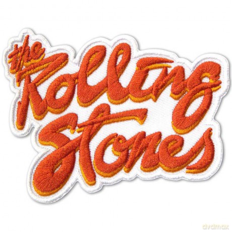 Rolling Stones - The: The Rolling Stones Standard Patch: Orange Logo