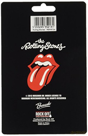 Rolling Stones: The Standard Patch: Team Logo with Iron On Finish