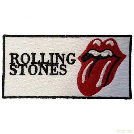 Rolling Stones - The: The Rolling Stones Standard Patch: Text Logo