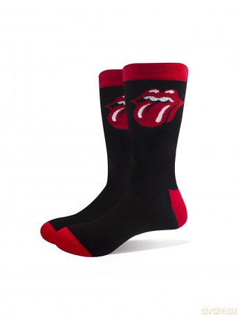 Rolling Stones - The: The Rolling Stones Unisex Ankle Socks: Classic Tongue (Black) (UK Size 7 - 11)