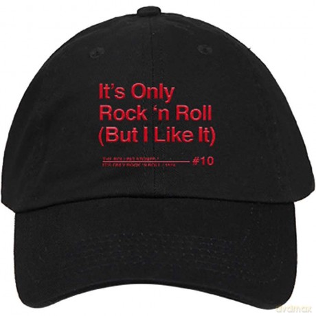 Rolling Stones - The: The Rolling Stones Unisex Baseball Cap: It's Only Rock 'N Roll (Black)