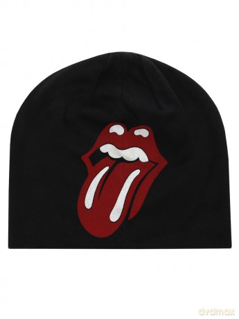 Rolling Stones - The: The Rolling Stones Unisex Beanie Hat: Tongue (Black)