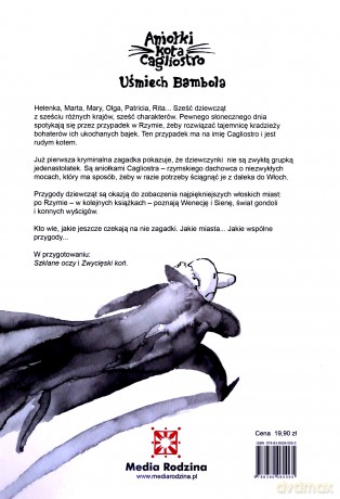 Aniołki Kota Cagliostro Usmiech Bambola - Jarosław Mikołajewski [KSIĄŻKA]