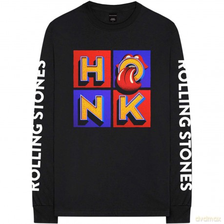 Rolling Stones - The: The Rolling Stones Unisex Sweatshirt: Honk Album/Sleeves (Sleeve Print) (Medium)