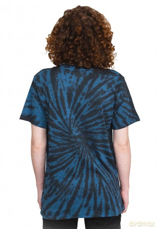 Rolling Stones - The: The Rolling Stones Unisex T-Shirt: 70's Logo (Dip-Dye On Black) (Wash Collection) (XX-Large)