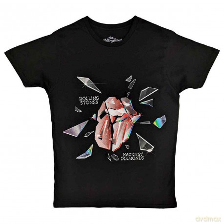 Rolling Stones - The: The Rolling Stones Unisex T-Shirt: Hackney Diamonds Explosion (Black) (X-Large)