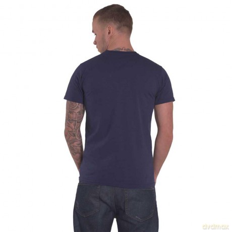 Rolling Stones - The: The Rolling Stones Unisex T-Shirt: Hackney Diamonds Heart (Navy Blue) (Small)