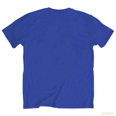 Rolling Stones - The: The Rolling Stones Unisex T-Shirt: Hackney Diamonds Neon Tongue (Blue) (Large)