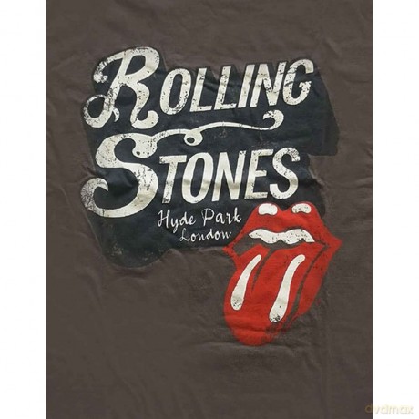Rolling Stones - The: The Rolling Stones Unisex T-Shirt: Hyde Park (Black) (XX-Large)