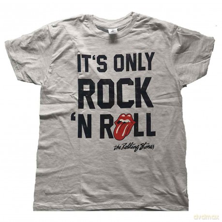 Rolling Stones - The: The Rolling Stones Unisex T-Shirt: It's Only Rock N' Roll (Grey) (Medium)