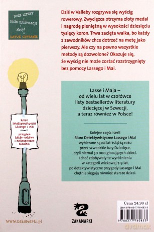 Biuro detektywistyczne Lassego i Mai (Tom 22) - Tajemnica Wyścigu - Martin Widmark, Helena Willis [KSIĄŻKA]