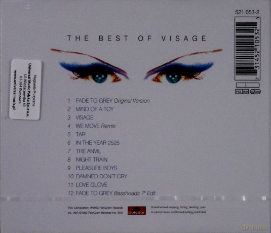 Visage: Fade To Grey The Single Collection [CD]
