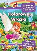 Kolorowe Wróżki Panoramy z Naklejkami [KSIĄŻKA]