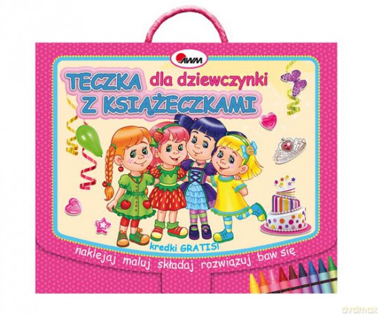 Teczka z Książeczkami Dla Dziewczynki [KSIĄŻKA]