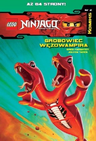 Grobowiec Wężowampira Lego Ninjago Komiks 2 [KSIĄŻKA]