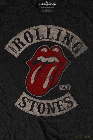 Rolling Stones - The: The Rolling Stones Unisex T-Shirt: Tour 1978 (Black) (XXXXX-Large)