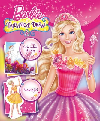 Barbie i Tajemnicze Drzwi z Naklejkami [KSIĄŻKA]
