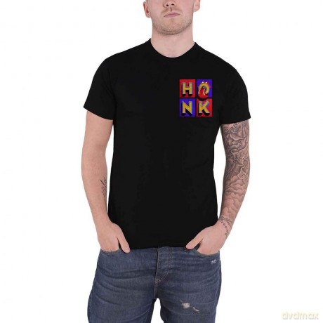 Rolling Stones - The: The Rolling Stones Unisex Tee: Honk Album F&B (Back Print) (Large)