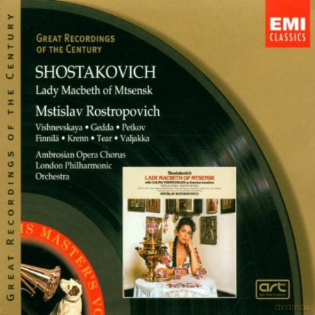 Vishnevskaya/Gedda/Petkov/L.P.O: Groc-Lady Macbeth Of Mtsensk [2CD]