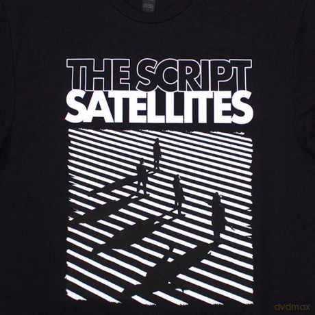 Script - The: The Script Unisex T-Shirt: Satellites (Black) (Medium)