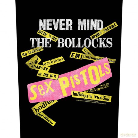 Sex Pistols: The Back Patch: Never Mind the Bollocks (Loose)