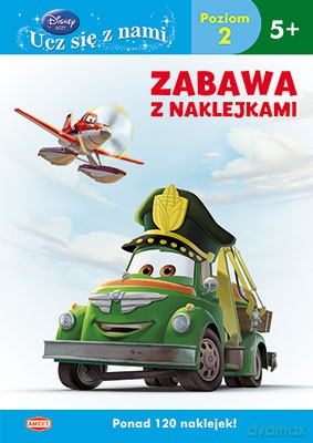 Samoloty Zabawa z Naklejkami Poziom 2 [KSIĄŻKA]