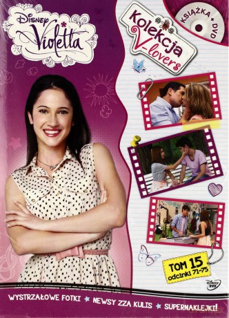 Violetta Kolekcja V Lovers Tom 15 + Dvd [KSIĄŻKA]