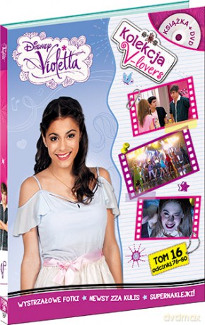 Violetta Kolekcja V Lovers Tom 16 + Dvd [KSIĄŻKA]