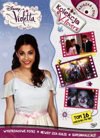 Violetta Kolekcja V Lovers Tom 16 + Dvd [KSIĄŻKA]