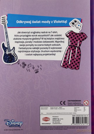 Violetta W Rytmie Mody z Naklejkami [KSIĄŻKA]