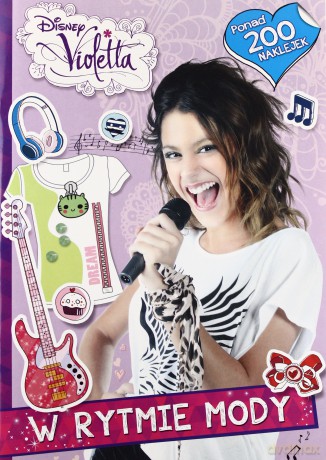 Violetta W Rytmie Mody z Naklejkami [KSIĄŻKA]