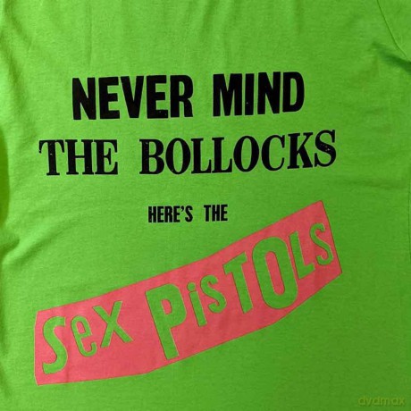 Sex Pistols - The: The Sex Pistols Ladies T-Shirt: Nevermind the B...s Original Album (Green) (XX-Large)
