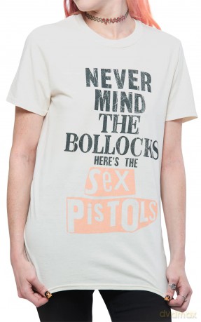 Sex Pistols - The: The Sex Pistols Men's Tee: Bollocks Distressed (Small)