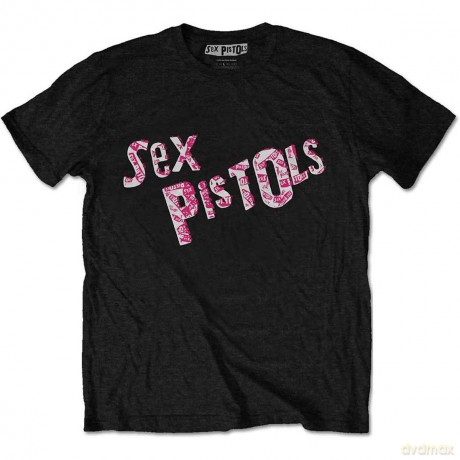 Sex Pistols - The: The Sex Pistols Men's Tee: Multi-Logo (Large)