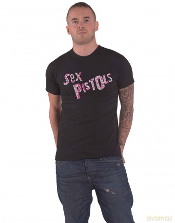 Sex Pistols - The: The Sex Pistols Men's Tee: Multi-Logo (Medium)