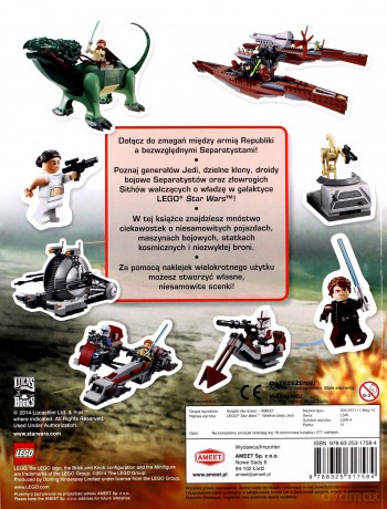 Wielkie Bitwy Jedi Lego Star Wars [KSIĄŻKA]