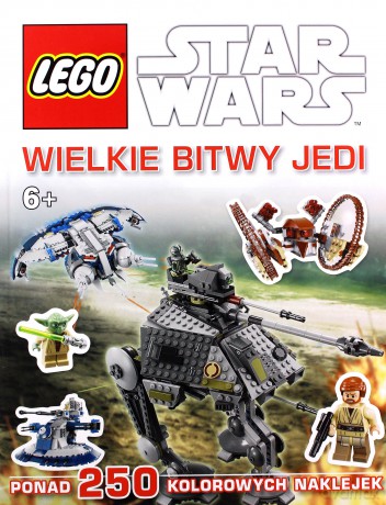 Wielkie Bitwy Jedi Lego Star Wars [KSIĄŻKA]