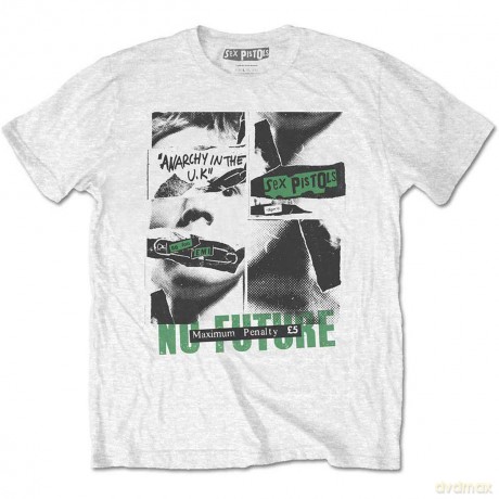 Sex Pistols - The: The Sex Pistols Men's Tee: No Future (Small)