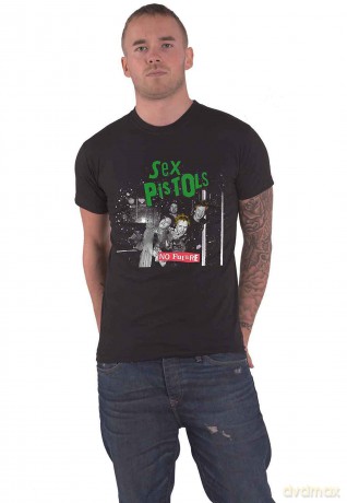 Sex Pistols - The: The Sex Pistols Unisex T-Shirt: Cover Photo (Black) (Medium)